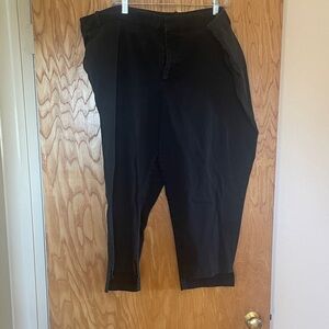 Eloquii Classic Black Capri Pants